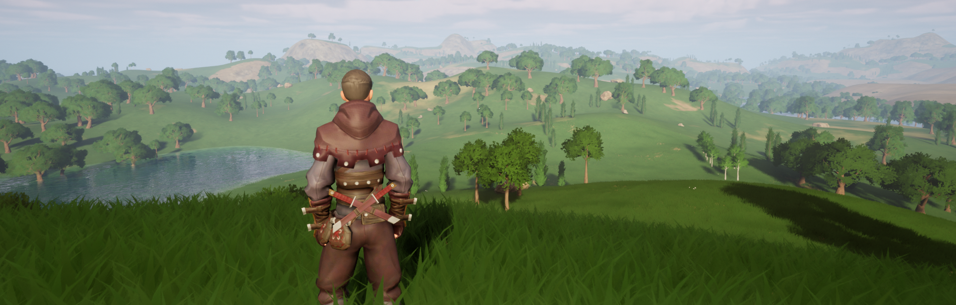 Custom C++ Procedural Terrain System